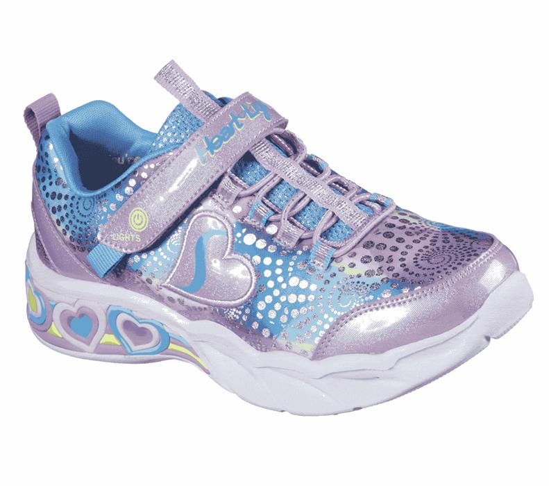 Skechers Flickor Lavendel/Olika Färger Sneakers - S Lights: Sweetheart Lights - Sverige (XLPEH-8692)